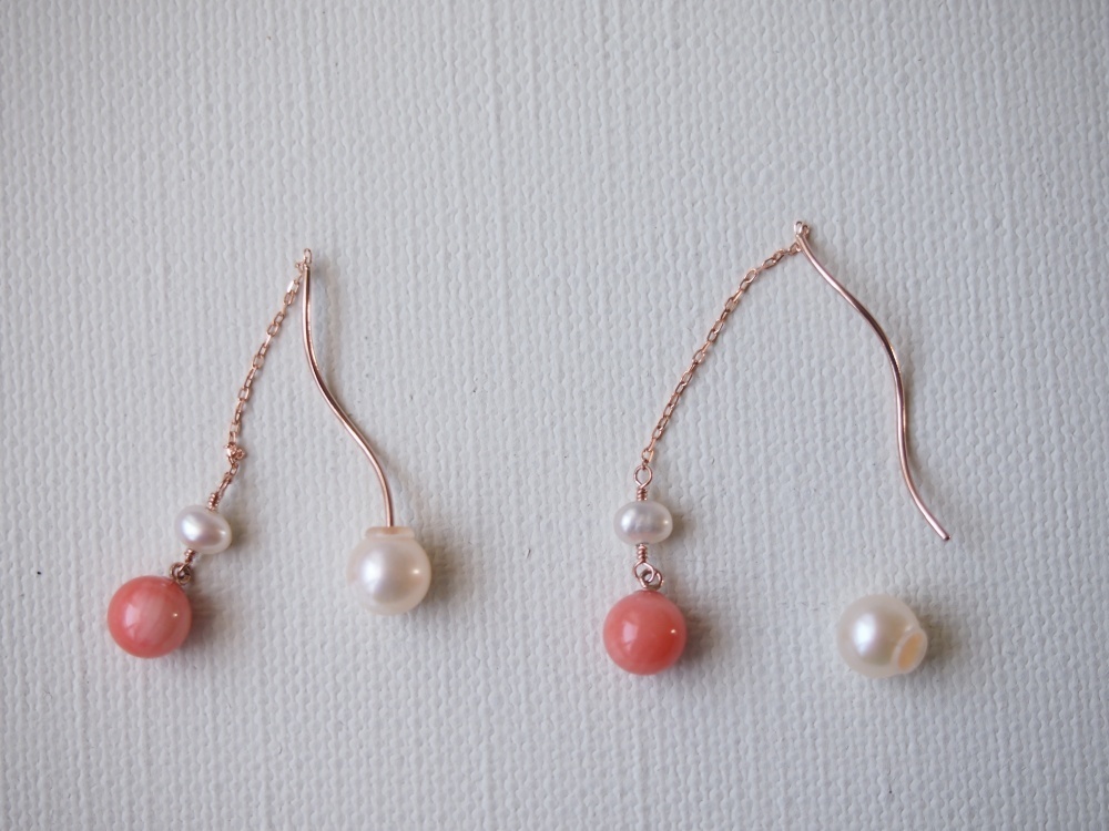 さんごアクセサリー（ピアス）｜高知まるごとネット