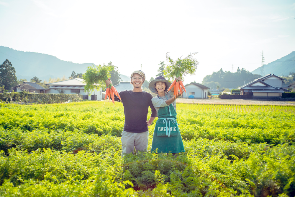 葉屋の完熟冬にんじんジュース